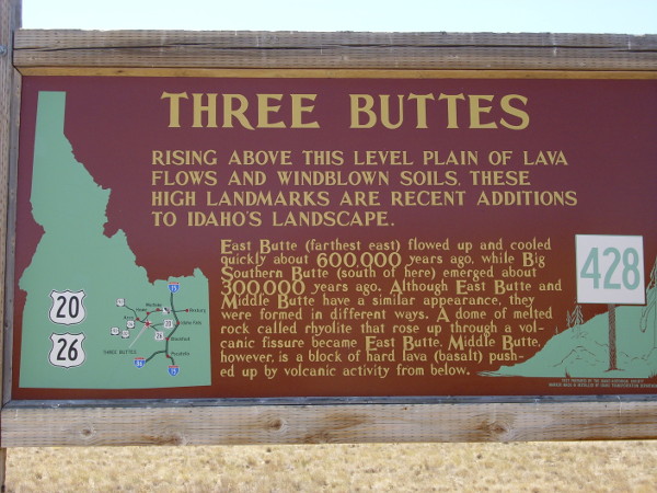 Three buttes
