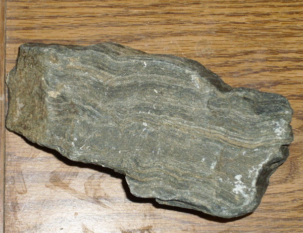 Foliated rock