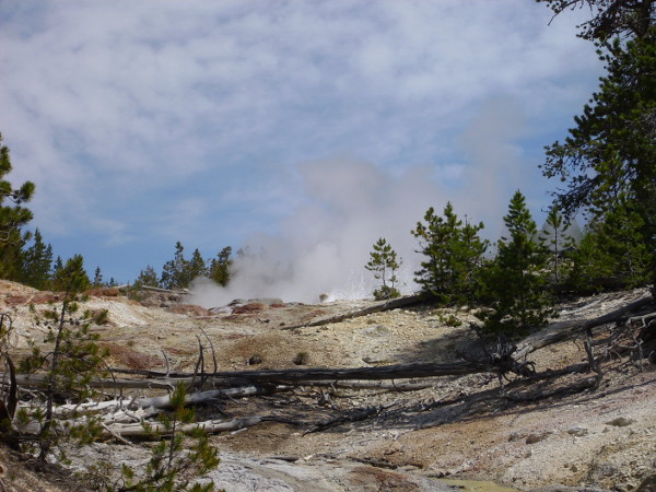 Steamboat Geyser