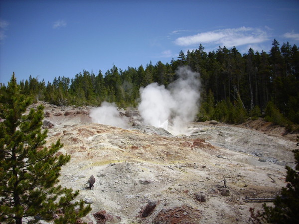 Steamboat Geyser