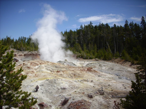 Steamboat Geyser