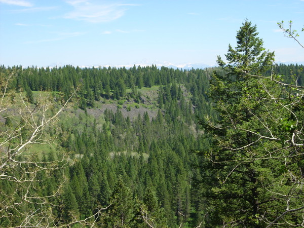 Lava Creek bluffs