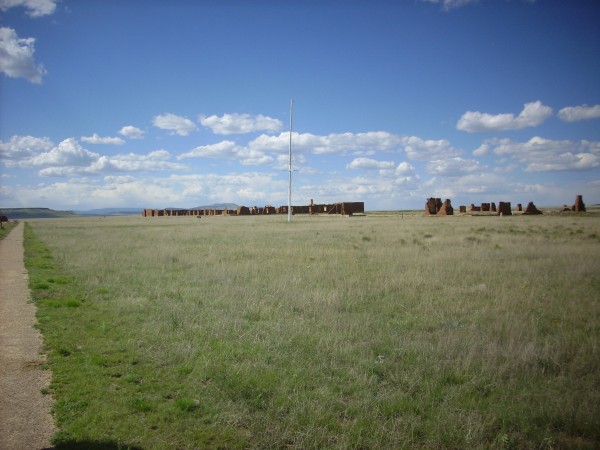 Fort Union parade grounds