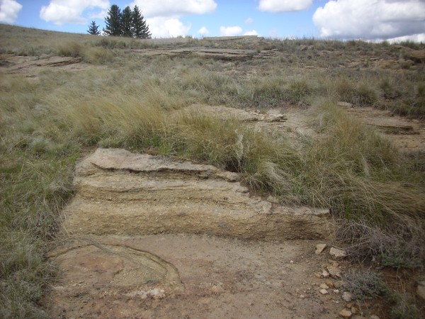 Hydromagmatic beds at Warm Springs