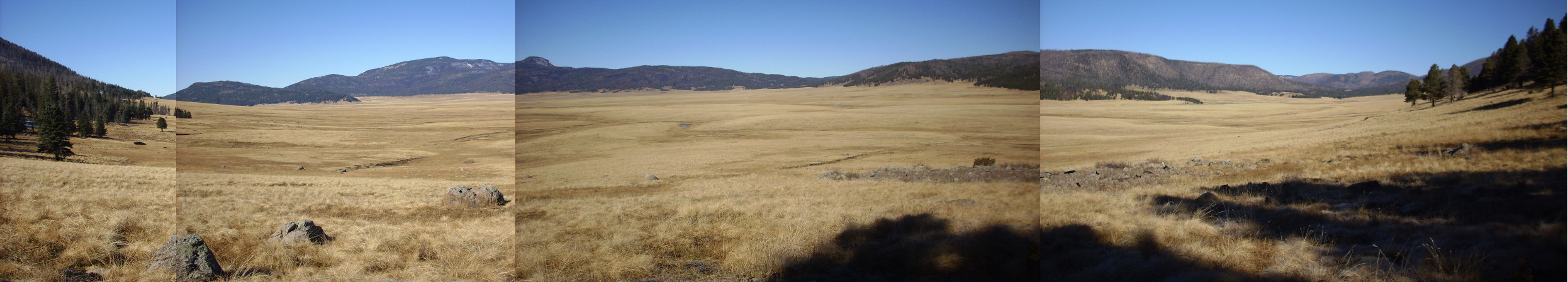 Panorama of Valle Grande