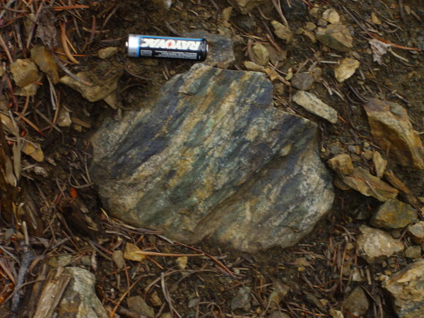 Magnetite schist from the Tusas Mountains