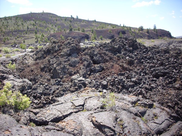 Aa lava at Craters of the
          Moon, Idaho