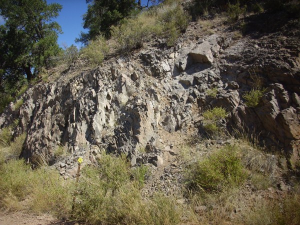 Borrega Mesa basalt outcrop