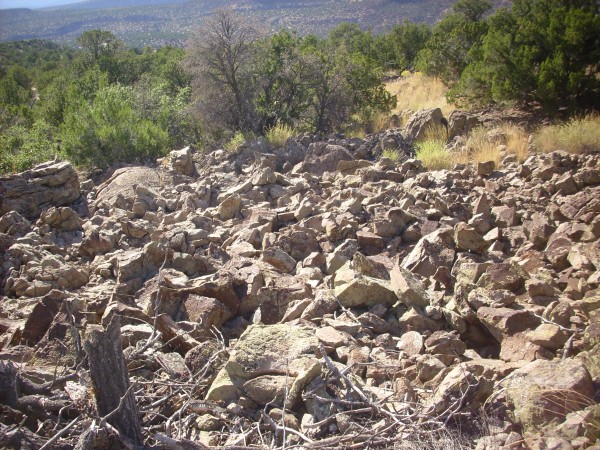 Boulder field