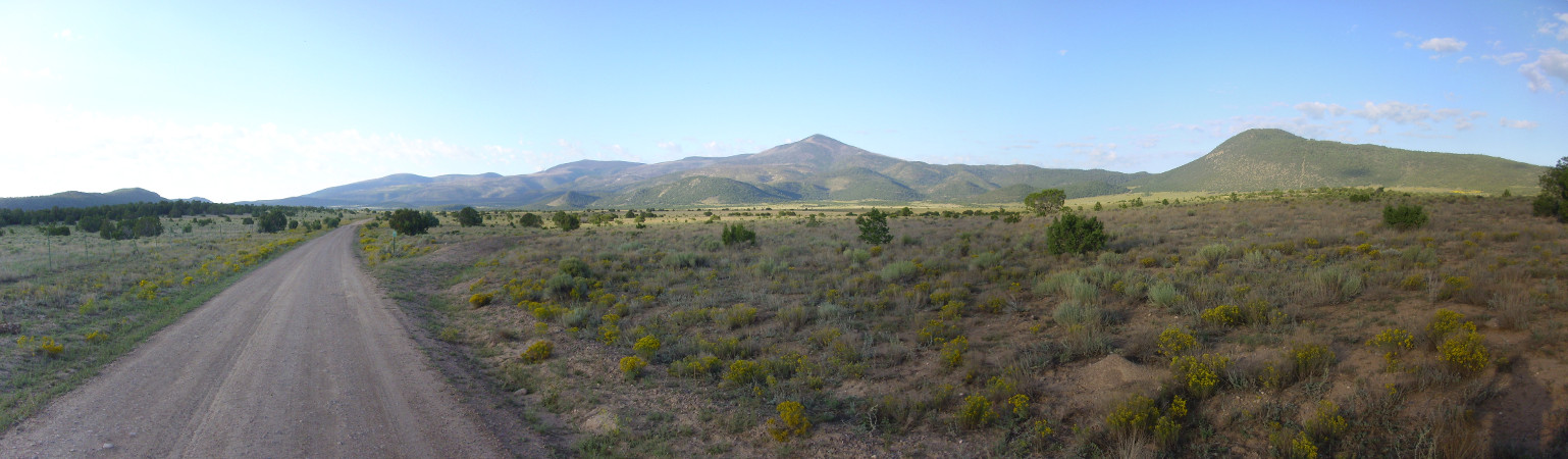 Tshicoma Highlands from the north