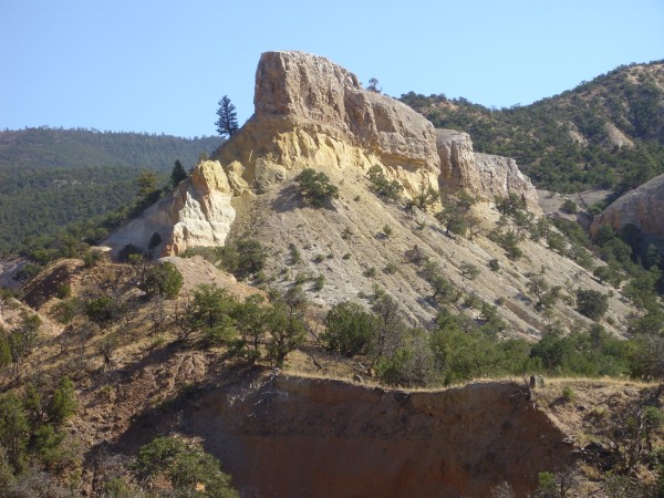 Outcropping
        in Jurrasic rock