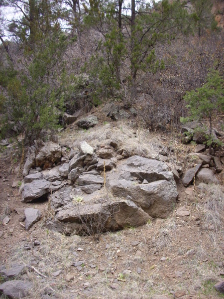 Basalt in Paliza Canyon