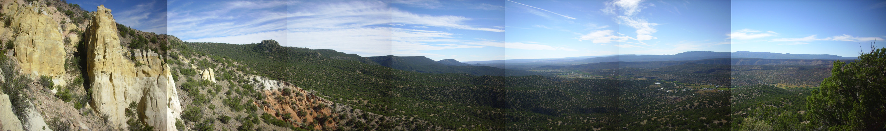 Panorama of Ponderosa area