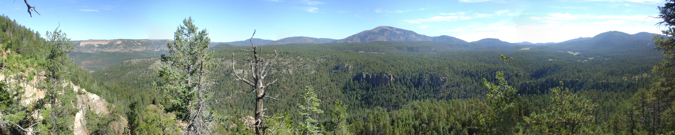 Vallecitos de los Indios from south rim